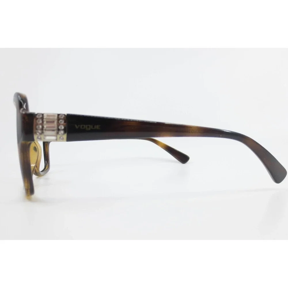 Vogue VO 2942-SB W656/13 Dark Tortoise Crystal Accent Eyeglasses 55-17-135